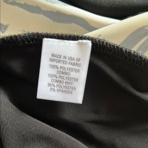 Drew Black White Abstract Sleeveless Top Elevated Tank Monochrome XS NWT - Picture 9 of 9